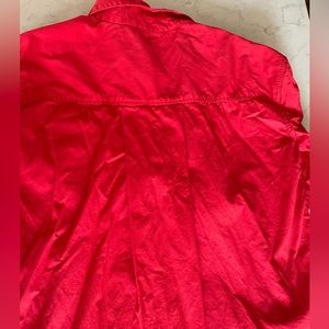 Sundry for Evereve button down red blouse Size 0/XS